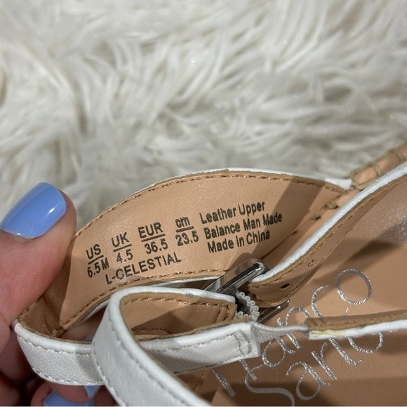 Franco Sarto Celestial White espradilles NEW IN BOX size 6.5 - Picture 9 of 11